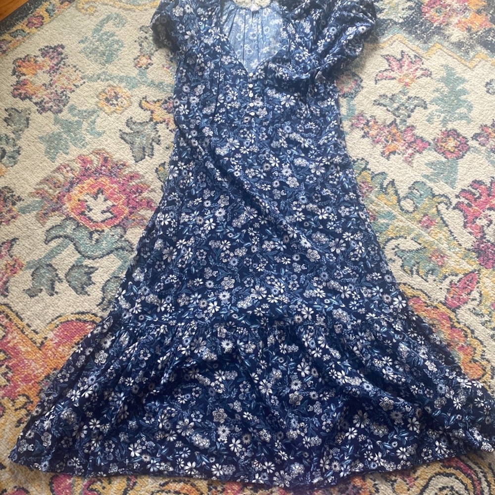 Navy Maxi Dress